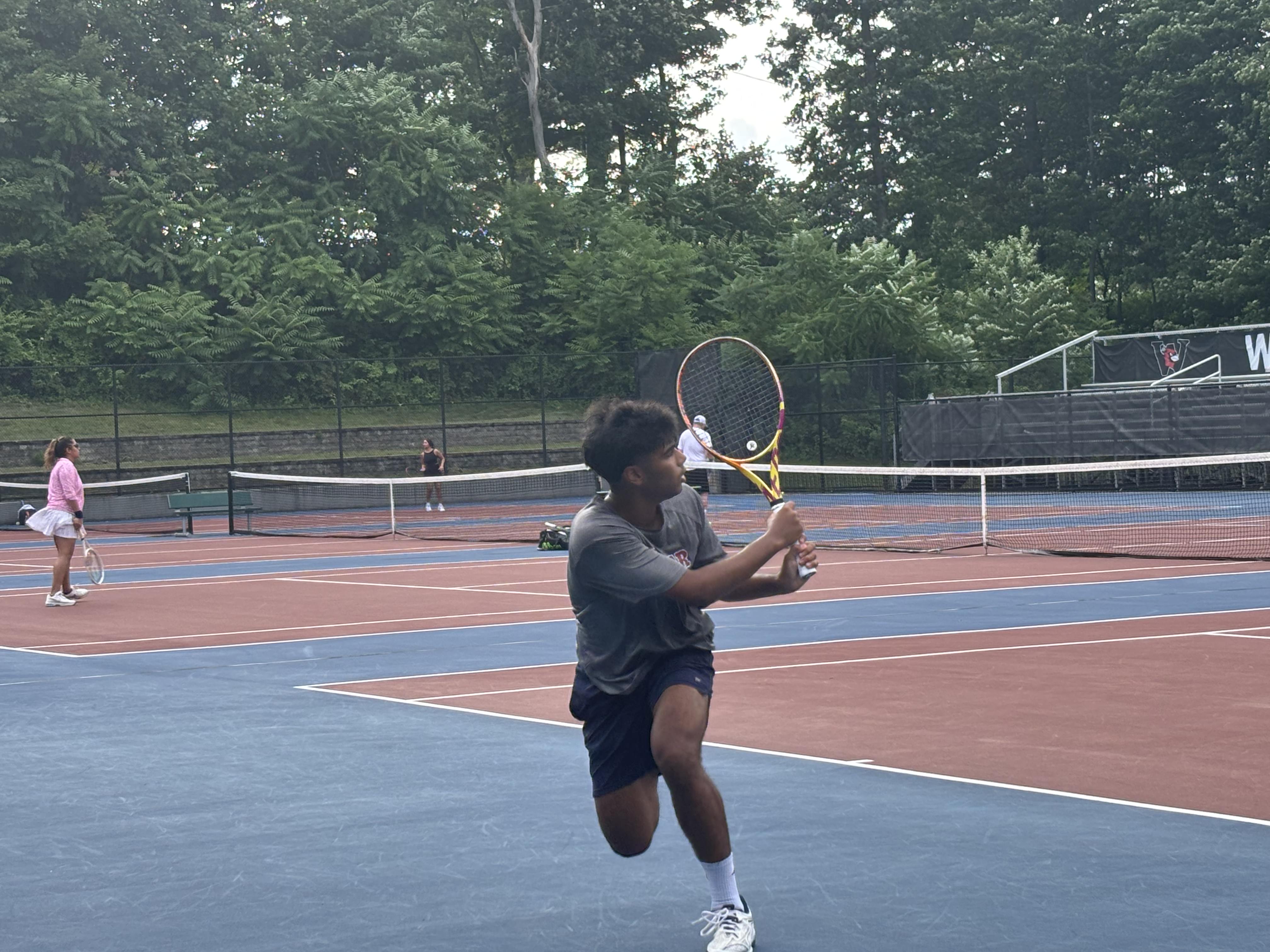 Great backhand